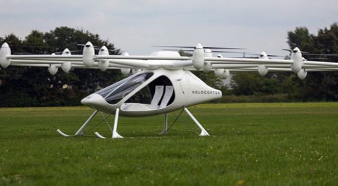 18 pervaneli helikopter görücüye çıktı 18 pervaneli helikopter görücüye çıktı