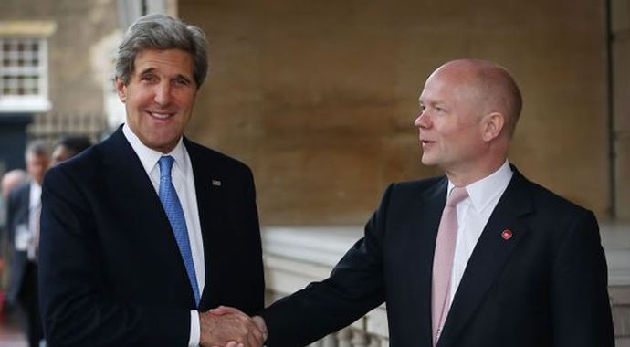 John Kerry, Londra'da John Kerry, Londra'da