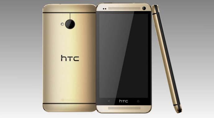 HTC altın renk telefonunu çıkardı HTC altın renk telefonunu çıkardı