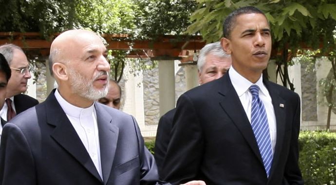 Karzai, Rice ile görüştü