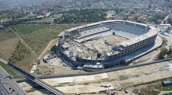 Timsah Arena tamamlanmak üzere