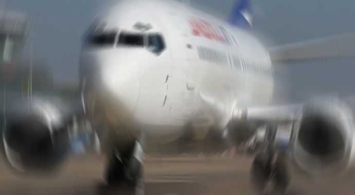 Atlas Jet uçağında bomba ihbarı Atlas Jet uçağında bomba ihbarı
