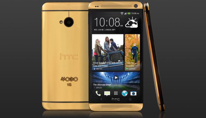HTC One, altın rengiyle geliyor HTC One, altın rengiyle geliyor