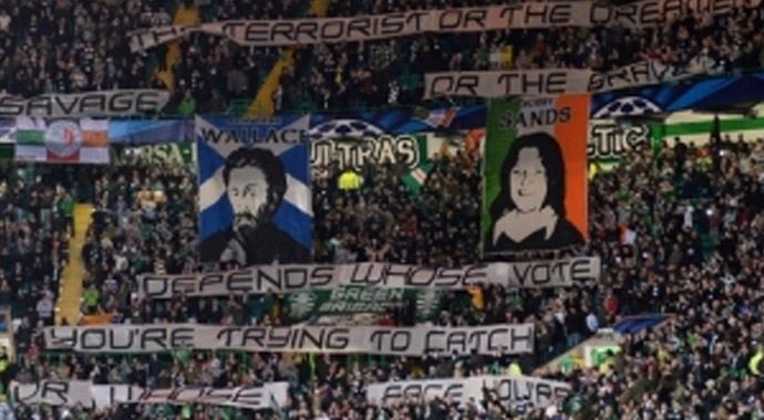 UEFA'dan Celtic'e pankart soruşturması UEFA'dan Celtic'e pankart soruşturması