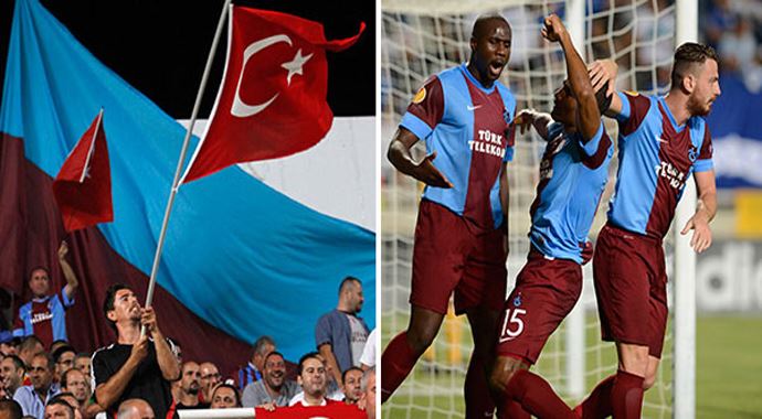 Trabzonspor'dan Apollon'a bayrak tepkisi Trabzonspor'dan Apollon'a bayrak tepkisi