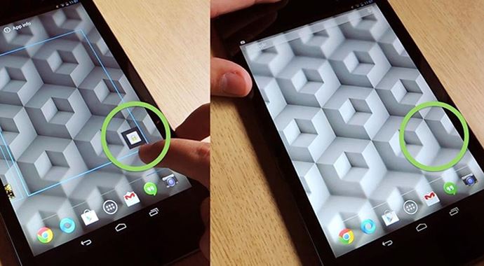 Android'den görünmez tuş kiliti Android'den görünmez tuş kiliti
