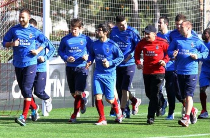 Trabzonspor&#039;da Kayseri Erciyes maçı hazırlıkları başladı