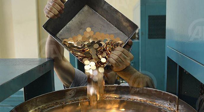 Darphane altın mesaisine hızlı başladı Darphane altın mesaisine hızlı başladı