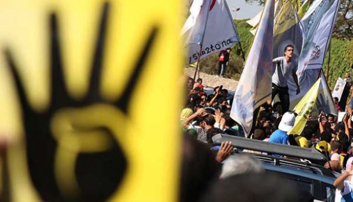 Mısır Başbakan Yardımcısı'nın ABD'deki konuşmasına protesto