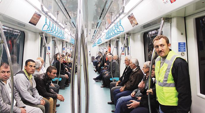 Marmaray rayına girdi