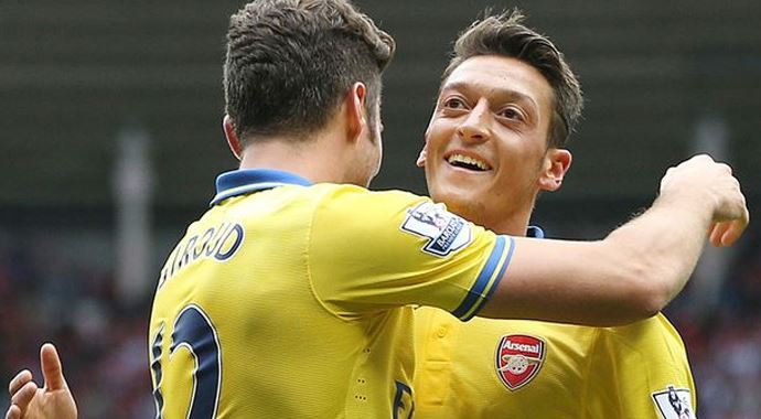 Mesut Özil, &#039;Premier Lig şampiyonu olabiliriz&#039;