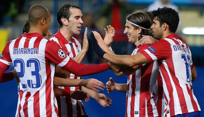 Atletico Madrid&#039;den Austria Wien&#039;e 4 gol