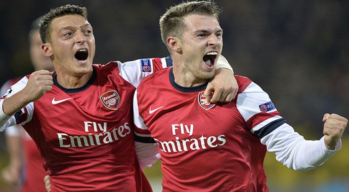 Arsenal durdurulamıyor, Dortmund dağıldı  (Mesut 1 - Nuri 0)