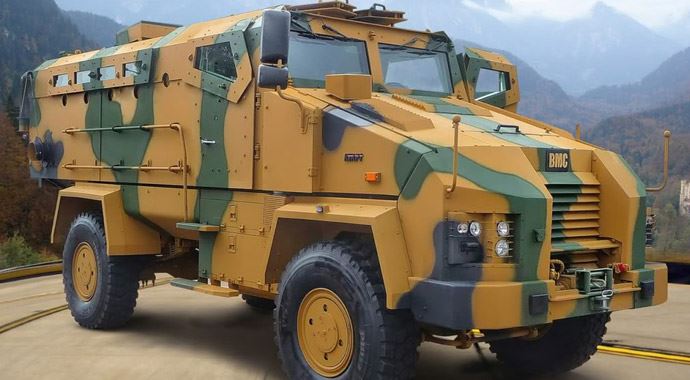 BMC'de üretim 'Kirpi' araçlarıyla başladı