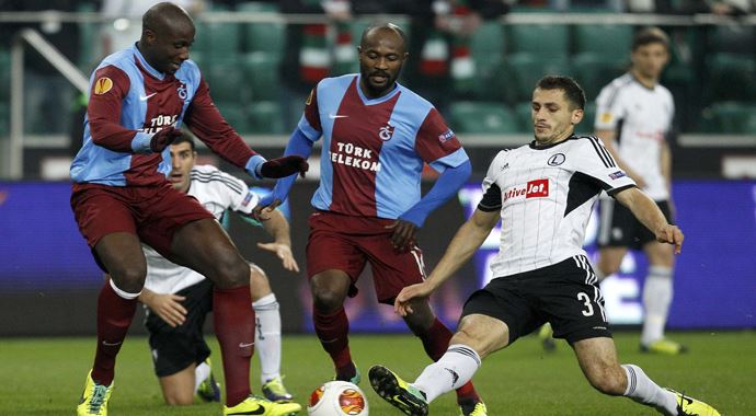 Legia Varşova Trabzonspor maçndan önemli notlar Legia Varşova Trabzonspor maçndan önemli notlar