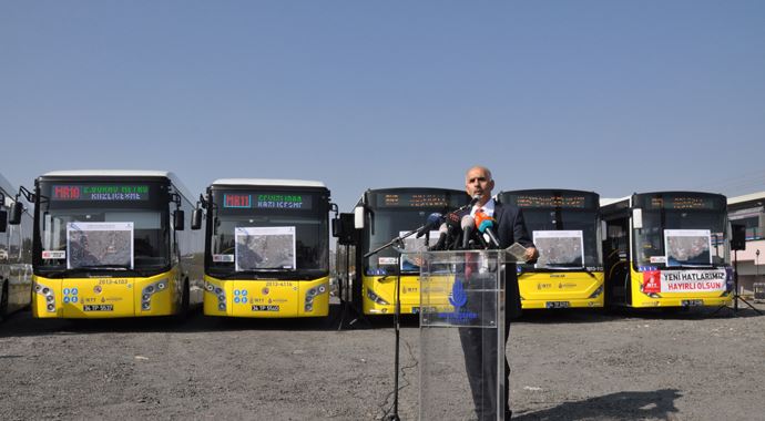 100 yeni otobüs hizmete giriyor