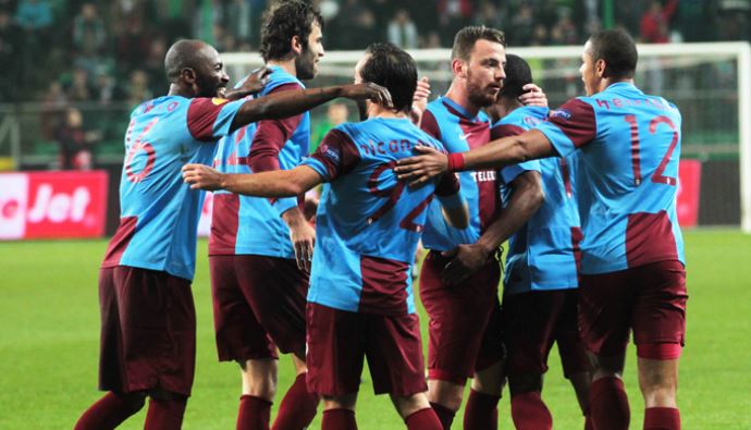 Trabzonspor'dan deplasman rekoru, 5 maçta 5 galibiyet Trabzonspor'dan deplasman rekoru, 5 maçta 5 galibiyet