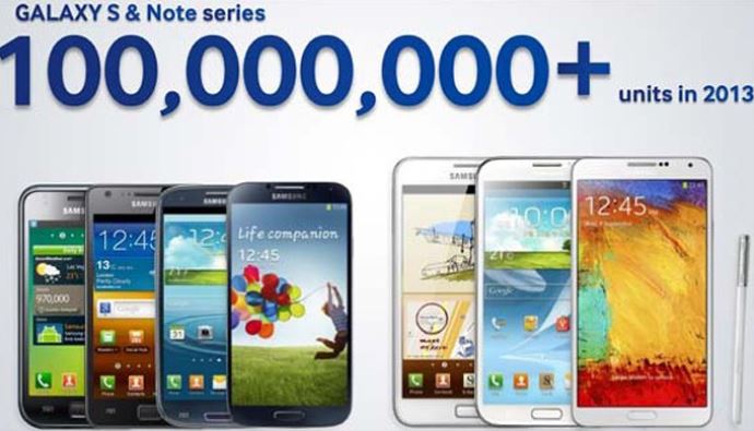 Samsung'ta hedef 100 milyon Galaxy S ve Note serisi satmak Samsung'ta hedef 100 milyon Galaxy S ve Note serisi satmak
