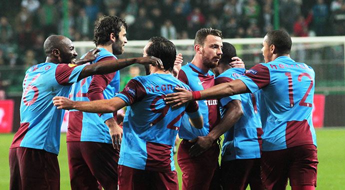 Avrupa&#039;da Trabzon kasırgası (Trabzonspor 2 - Legia Varşova 0)