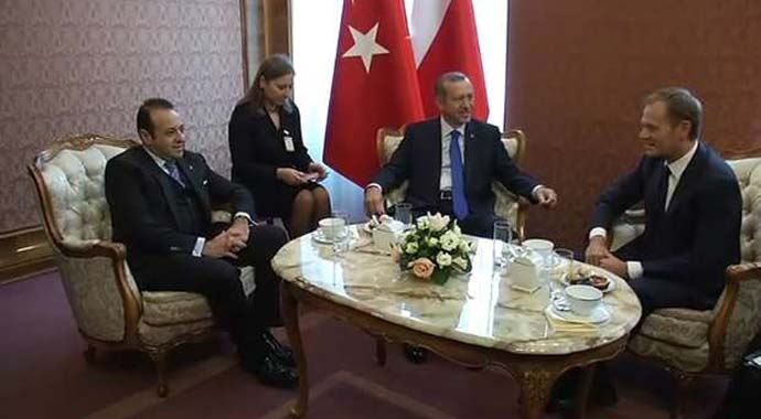 Başbakan Erdoğan, Polonya Başbakanı Tusk ile görüştü