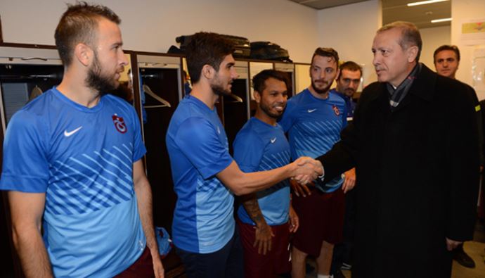 Başbakan Erdoğan, &#039;Trabzonspor&#039;a ayağım uğurlu geldi&#039;