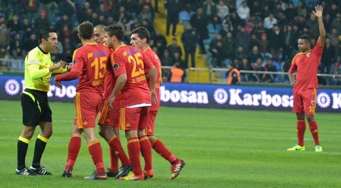 Kayserispor basın toplantısına çıkmadı