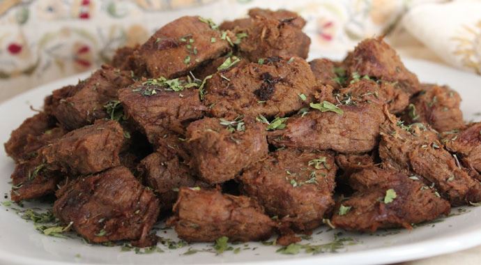 7 saniyede pişirilen kavurma, lezzetiyle dikkati çekti 7 saniyede pişirilen kavurma, lezzetiyle dikkati çekti