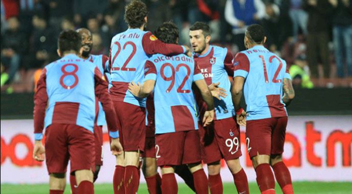 Trabzonspor iç sahanın kralı oldu