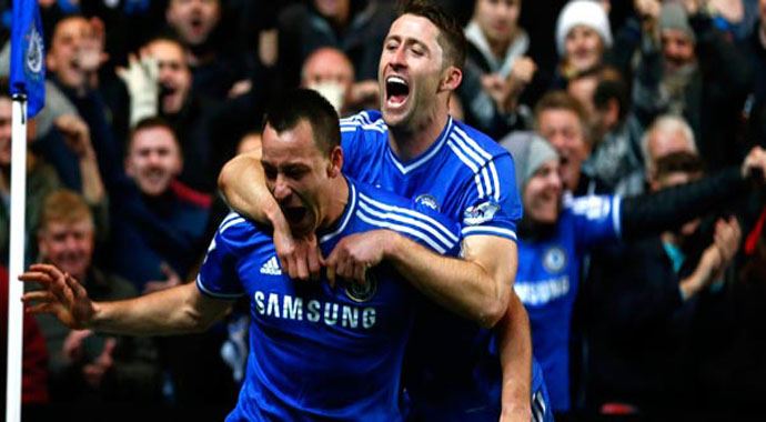 Chelsea ikinci yarıda coştu Chelsea ikinci yarıda coştu