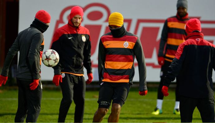 Galatasaray hazır, Juventus'u bekliyor Galatasaray hazır, Juventus'u bekliyor