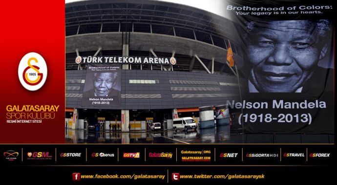 Galatasaray&#039;dan TFF&#039;ye Mandela göndermesi