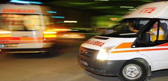 Kütahya&#039;da işçi servisi takla attı, 11 kişi yaralandı
