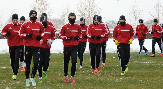 Kayserispor, Eskişehirspor maçına hazırlanıyor Kayserispor, Eskişehirspor maçına hazırlanıyor