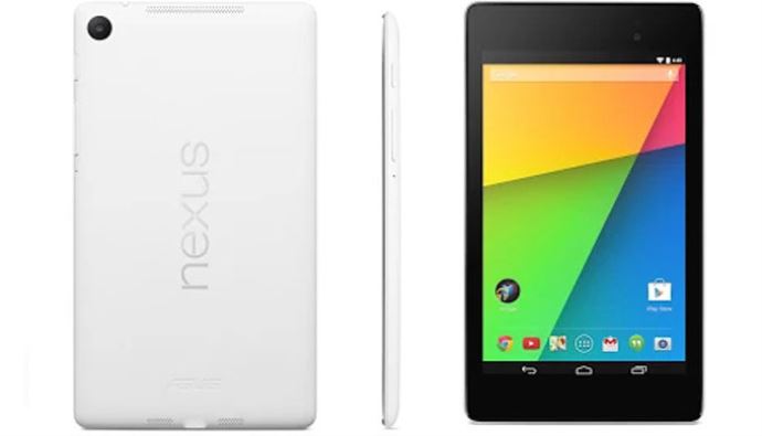 Beyaz Nexus 7 satışa sunuldu Beyaz Nexus 7 satışa sunuldu