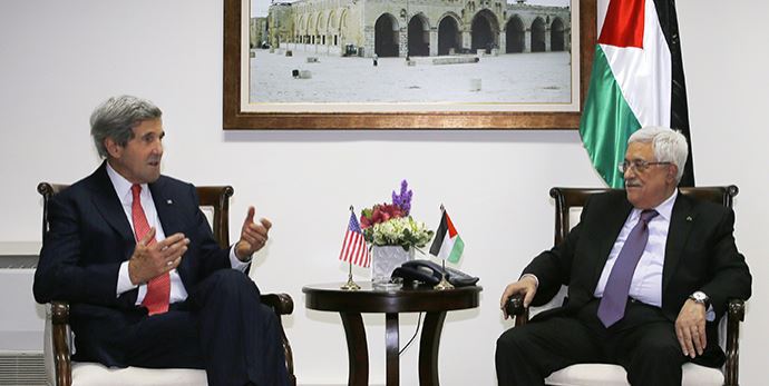 John Kerry Ramallah'ta