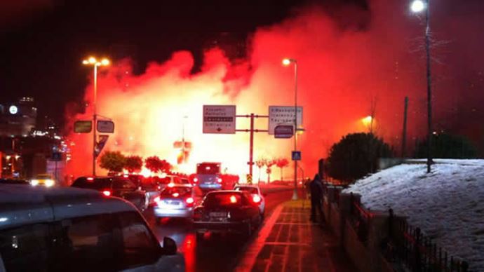 Ülker Arena'da silahlar konuştu Ülker Arena'da silahlar konuştu