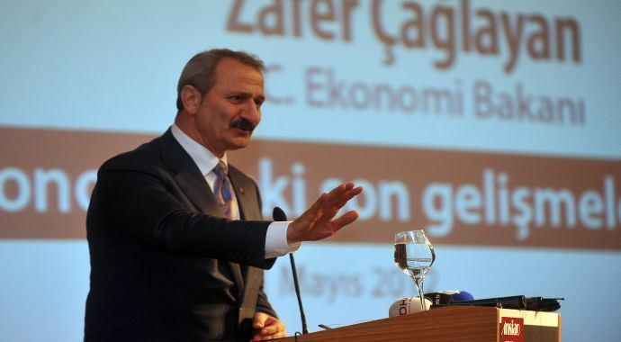 Zafer Çağlayan &#039; Ekonomide bir taneyiz&#039;
