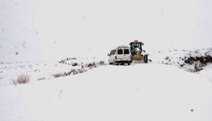 Kastamonu&#039;da 4 kişi karda mahsur kaldı