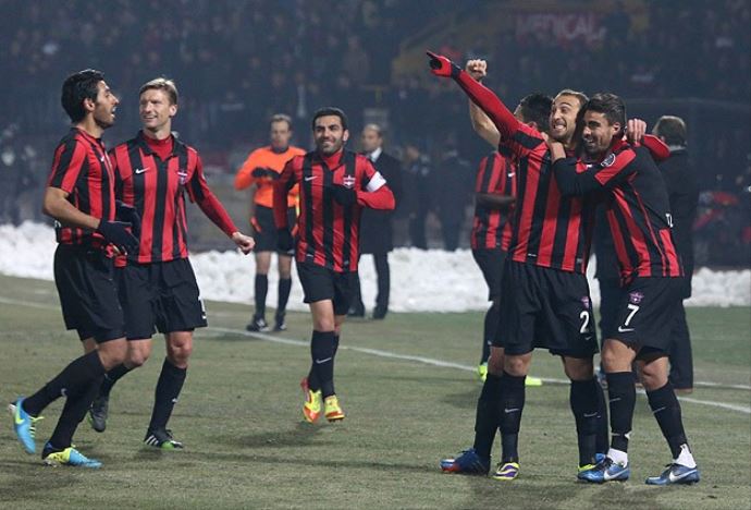 Gaziantepspor evinde sevindi