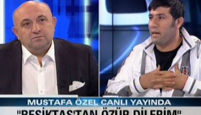 Fernandes'e saldıran taraftar canlı yayına çıktı, ortalık karıştı Fernandes'e saldıran taraftar canlı yayına çıktı, ortalık karıştı