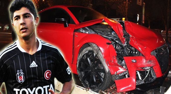 Beşiktaşlı Muhammed Demirci&#039;nin kazasına ağır ceza
