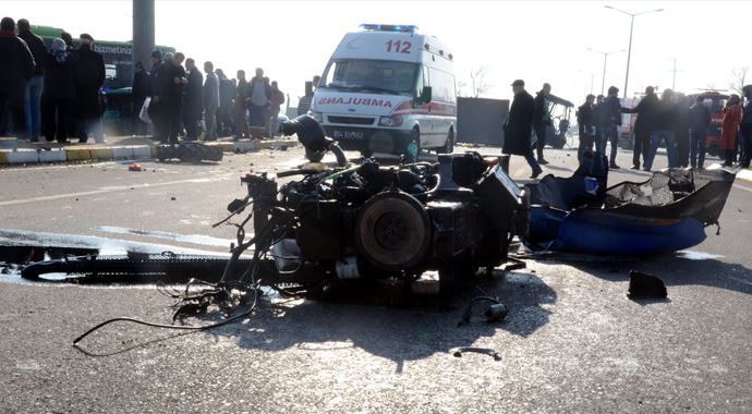 Sakarya'da zincirleme trafik kazası, 5 yaralı