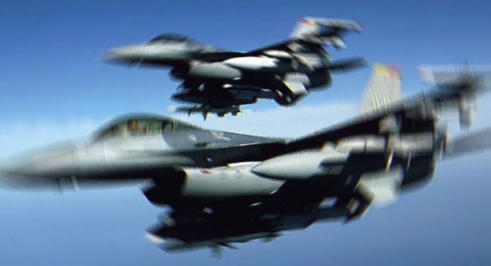 F-16'lar yeniden havalandı
