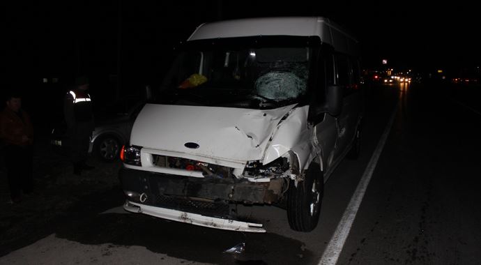 Samsunda trafik kazası, 1 ölü