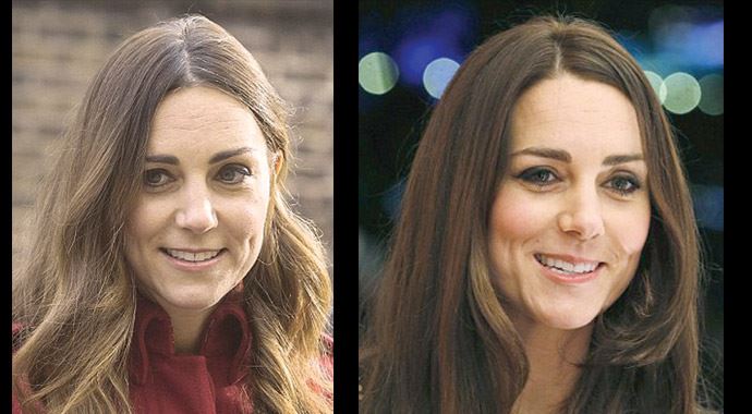 Kate Middleton saçlarındaki aklardan kurtuldu