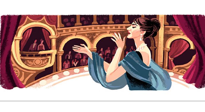 GOOGLE, Maria Callas'ı ana sayfa yaparak doğum gününü unutmadı GOOGLE, Maria Callas'ı ana sayfa yaparak doğum gününü unutmadı