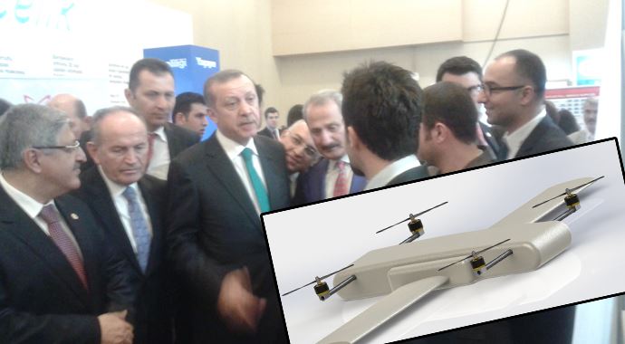 Başbakan Erdoğan'dan öğrencilere İHA siparişi Başbakan Erdoğan'dan öğrencilere İHA siparişi