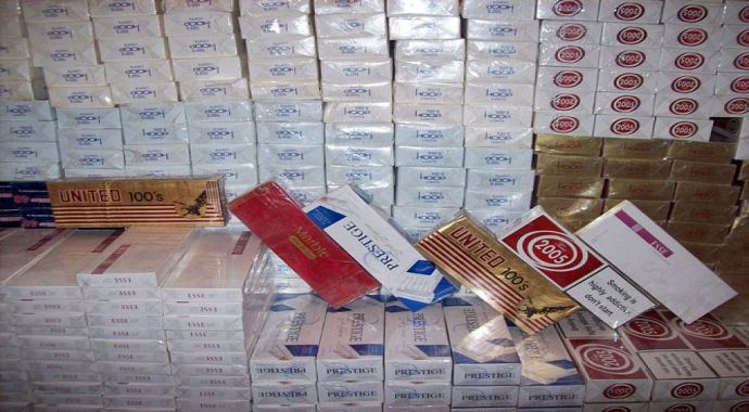 Giresun'da 5 bin paket kaçak sigara ele geçirildi