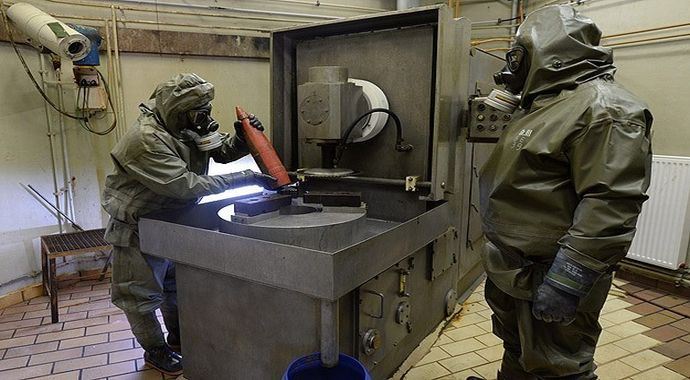 Suriye'den kimyasalların imhası için yardım talebi