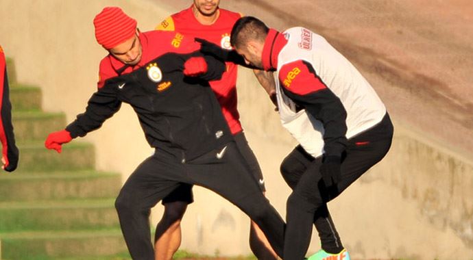 Galatasaray, Trabzonspor maçı hazırlıklarını sürdürüyor